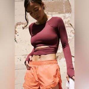 Free people cut it out long sleeve top